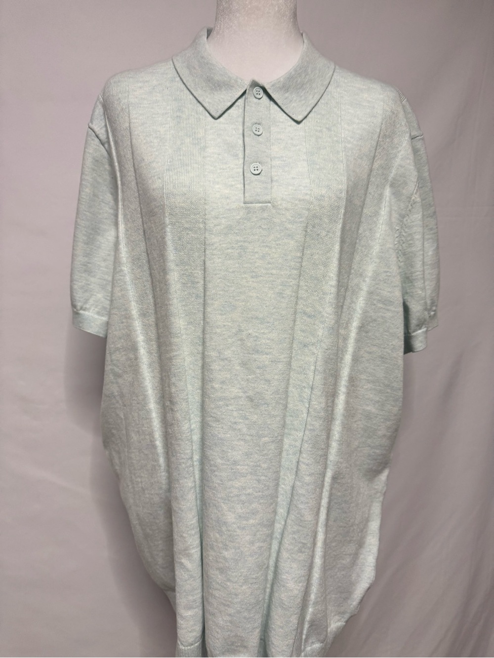 Free Assembly Men NWT Texture Sweater Polo Size 2XL